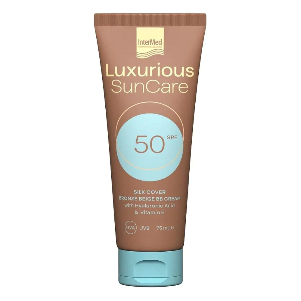 Luxurious Sun Care Silk Cover SPF50+ Bronze Beige BB Cream 75ml
