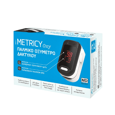 Metricy Oxy Παλμικό Οξύμετρο Δακτύλου 1 τμχ