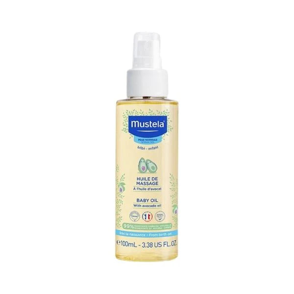 Mustela Baby Oil with Avocado Oil 100ml - Ενυδατικό Έλαιο
