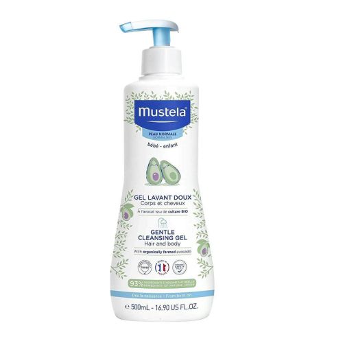 Mustela Gentle Cleansing Gel Avocado - με Αντλία