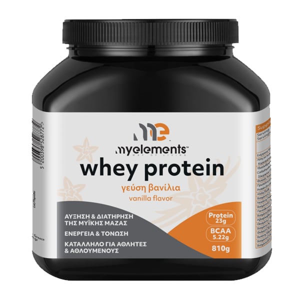 My Elements Whey Protein με Γεύση Βανίλια 810g