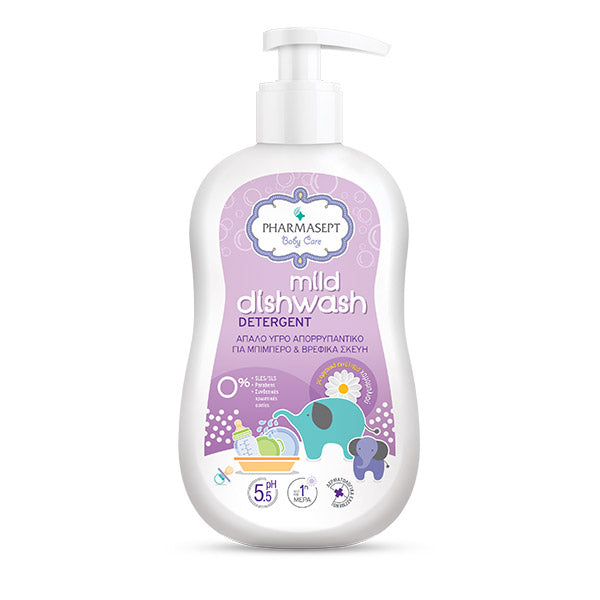 Pharmasept Baby Mild Dishwash 400ml - Απαλό Υγρό Απορρυπαντικό