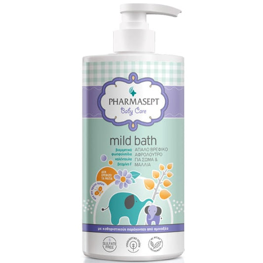 Pharmasept Tol Velvet Baby Mild Bath - με Αντλία