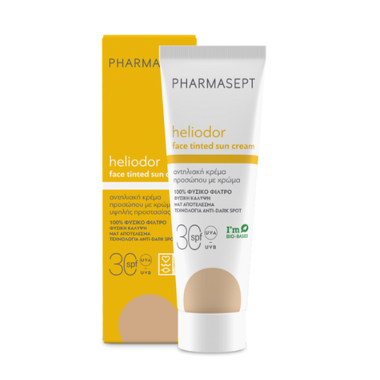 Heliodor Face SPF30 με Χρώμα 50ml