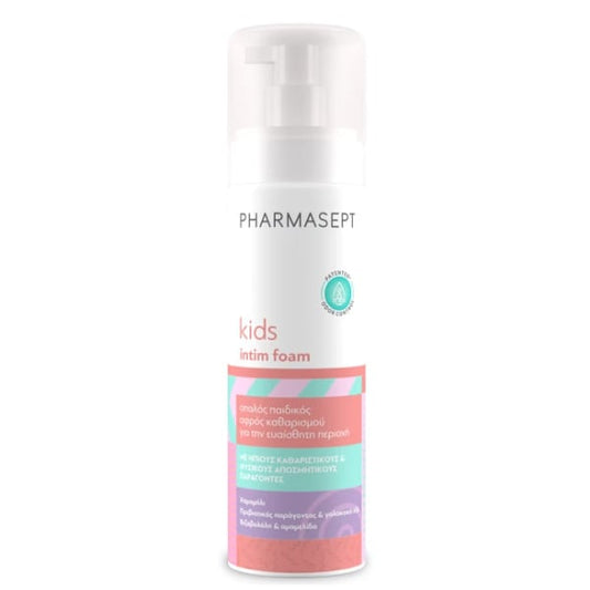 Pharmasept Kids Intim Foam 200ml - Αφρός Καθαρισμού για την Ευαίσθητη Περιοχή