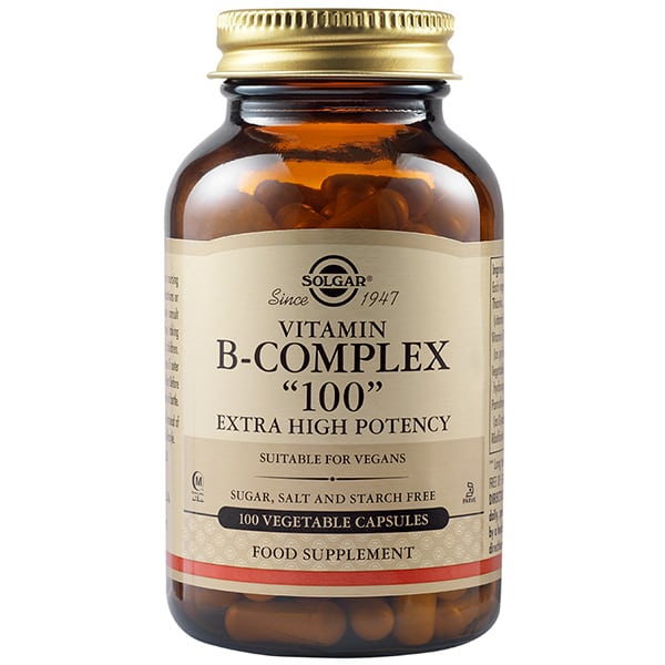 Solgar Vitamin B-Complex ''100'' - Για Το Ανοσοποιητικό & Νευρικό Συστήματα