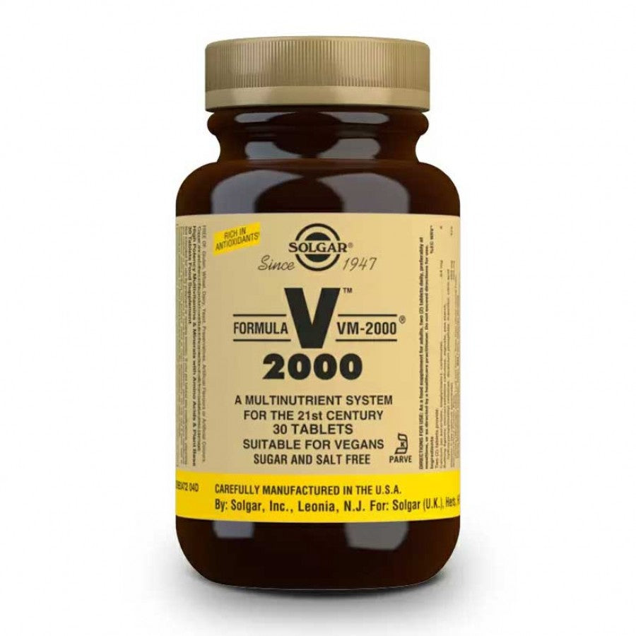 Solgar Formula VM-2000 Multinutrient System for the 21st Century 30 Caps