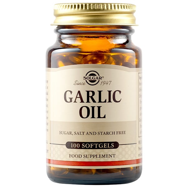Solgar Garlic Oil 100 μαλακές κάψουλες