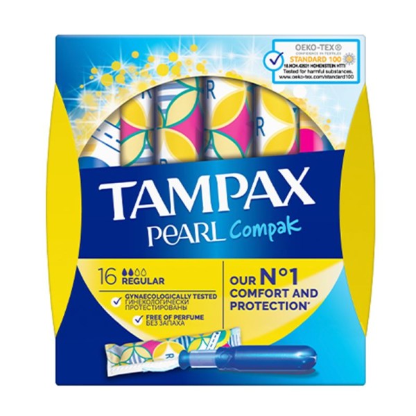Tampax Compak Pearl 16τμχ