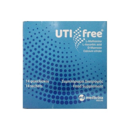 Uti-free Grecia Sachets 14 Sachets - για την Υγεία του Ουροποιητικού