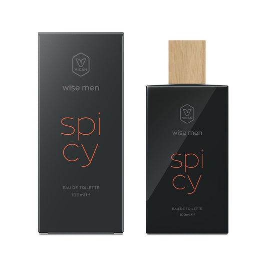 Vican Wise Men Spicy Eau de Toilette 100ml - Κάρδαμο & Βitter Οrange