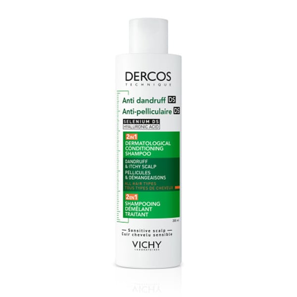 Dercos Anti-Dandruff DS 2in1 Conditioning Shampoo 390ml
