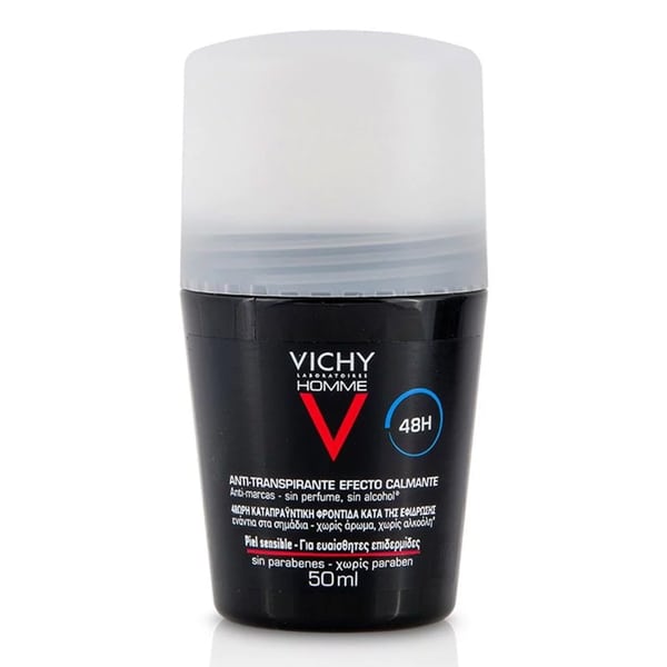 Vichy Homme Anti-Irritation Αποσμητικό 48h σε Roll-On 50ml