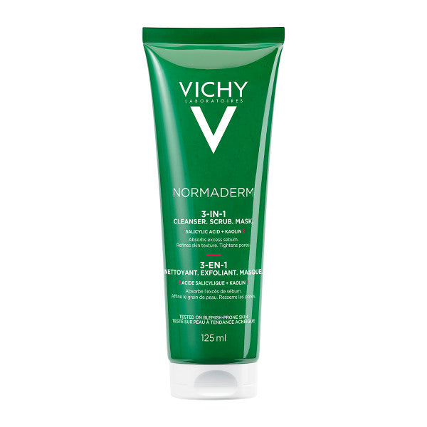 Vichy Normaderm Scrub Cleanser & Mask 3 σε 1 125ml