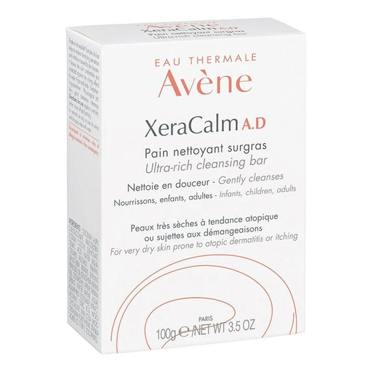 Xeracalm A.D. Pain Nettoyant Surgras 100gr - Υπερλιπαντική Στερεά Πλάκα Σαπουνιού