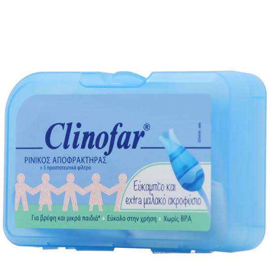 Clinofar Extra Soft Ρινικός Αποφρακτήρας για Βρέφη