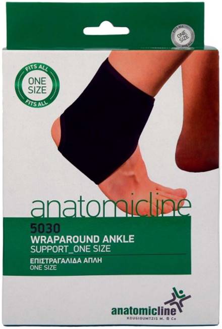 Anatomic Line 5030 Neoprene Επιστραγαλίδα σε Μαύρο χρώμα