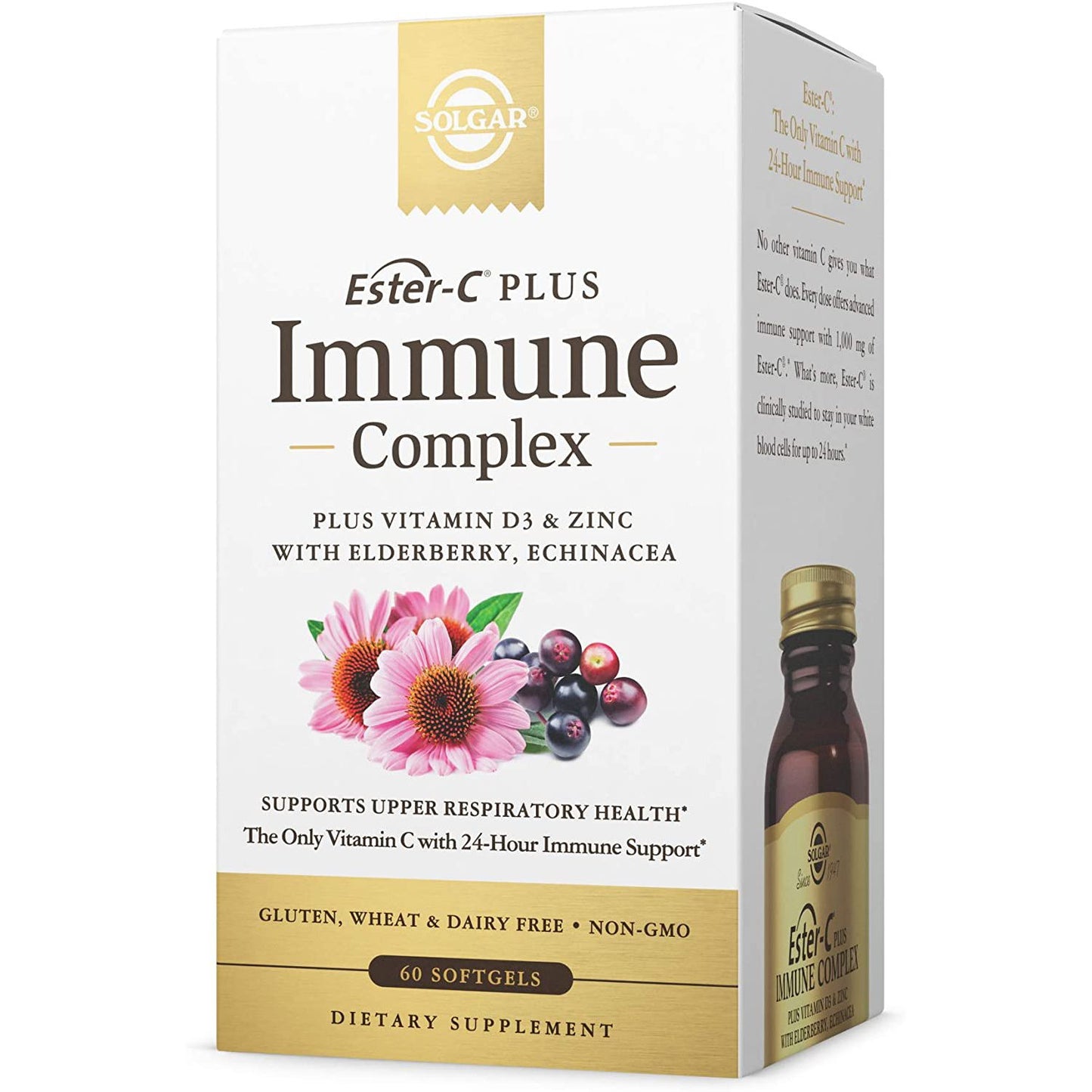 Solgar Ester-C Plus Immune Complex 60 softgels - Ενίσχυση του Ανοσοποιητικού