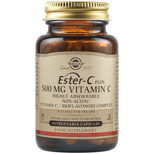Solgar Ester-C Plus 500mg Vitamin C - για Ενίσχυση του Ανοσοποιητικού
