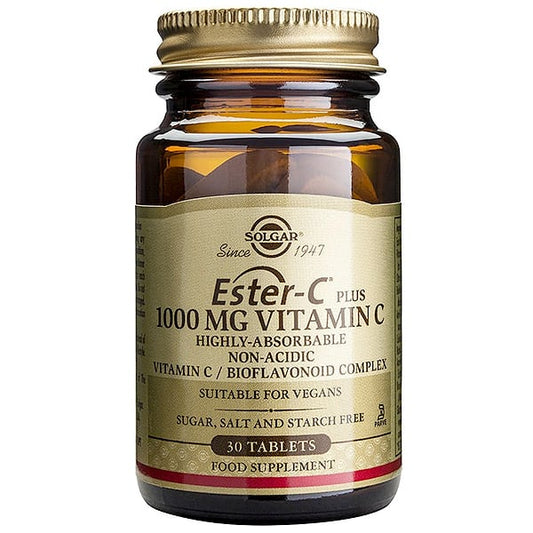 Solgar Ester-C Plus 1000mg Vitamin C - για Ενίσχυση του Ανοσοποιητικού