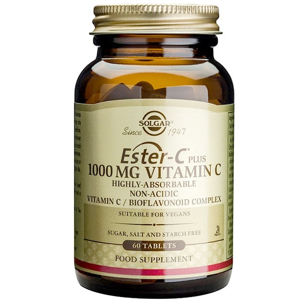 Solgar Ester-C Plus 1000mg Vitamin C - για Ενίσχυση του Ανοσοποιητικού