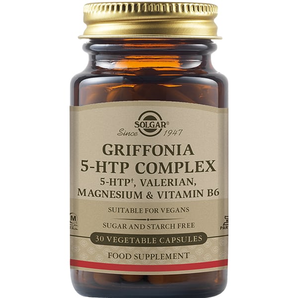 Solgar Griffonia 5-HTP Complex - 30 Φυτικές Κάψουλες