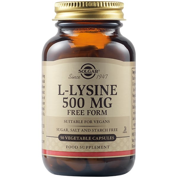 Solgar L-Lysine 50 tabs -  Καταπολέμηση του Απλού Έρπη