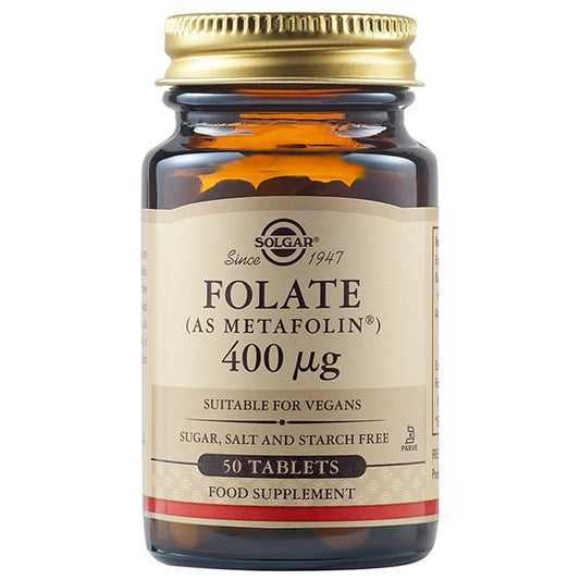 Solgar Folate As Metafolin 400mg 50 ταμπλέτες