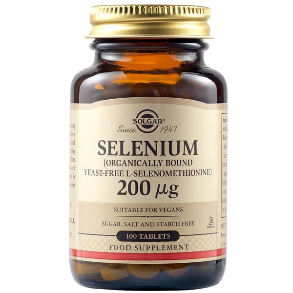 Solgar Selenium 200mcg - Συμπλήρωμα Διατροφής Με Σελήνιο
