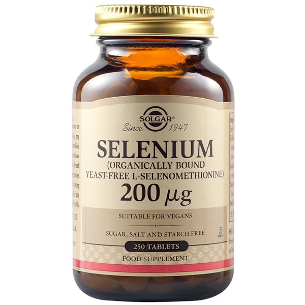 Solgar Selenium 200mcg - Συμπλήρωμα Διατροφής Με Σελήνιο