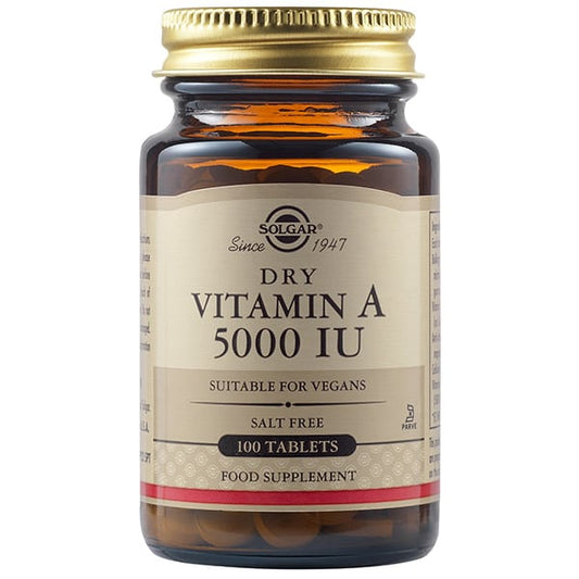 Solgar Vitamin A 5000 IU 100 ταμπλέτες