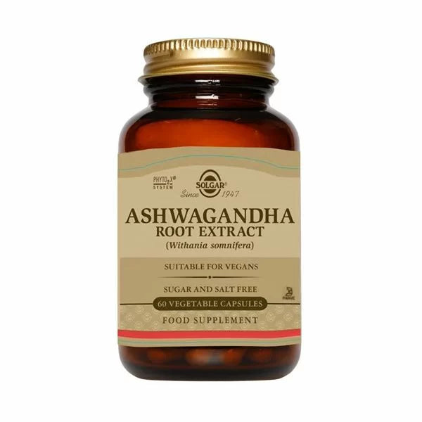 Solgar Ashwagandha Root Extract - 60 φυτικές κάψουλες
