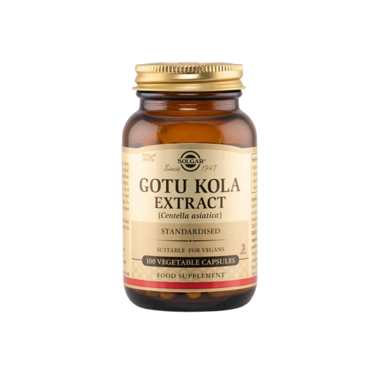 Solgar Standardized Gotu Kola Aerial Extract - 100 φυτικές κάψουλες