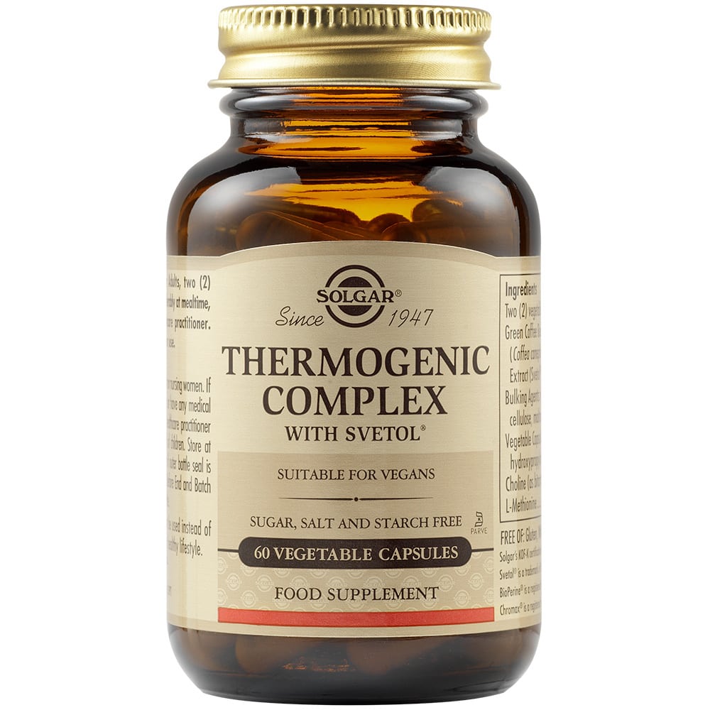 Solgar Thermogenic Complex - 60 φυτικές κάψουλες