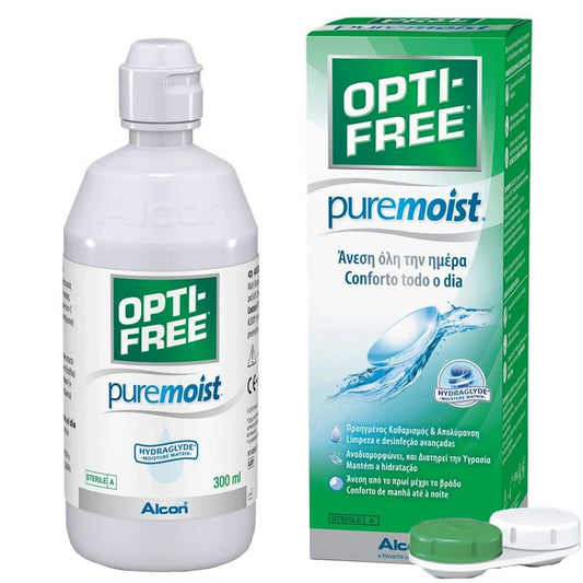 Opti-Free Pure Moist 300ml - Υγρό Φακών Επαφής