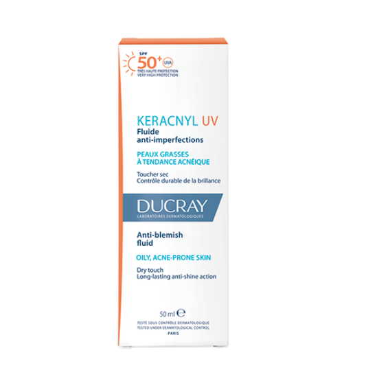 Keracnyl Anti Blemish Face Fluid SPF50+ 50ml - Για Δέρμα Με Τάση Ακμής