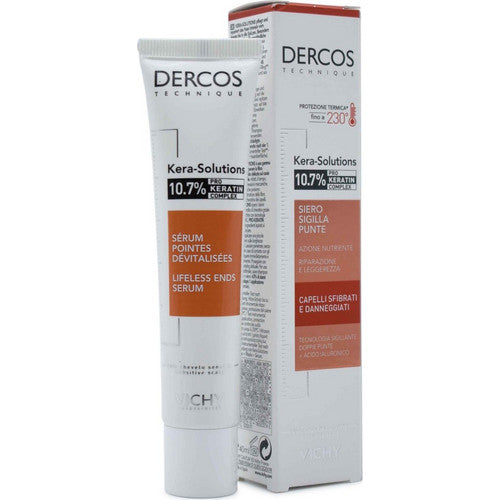 Dercos Kera Solutions Cure Serum 40ml - Ορός για Ταλαιπωρημένες Άκρες