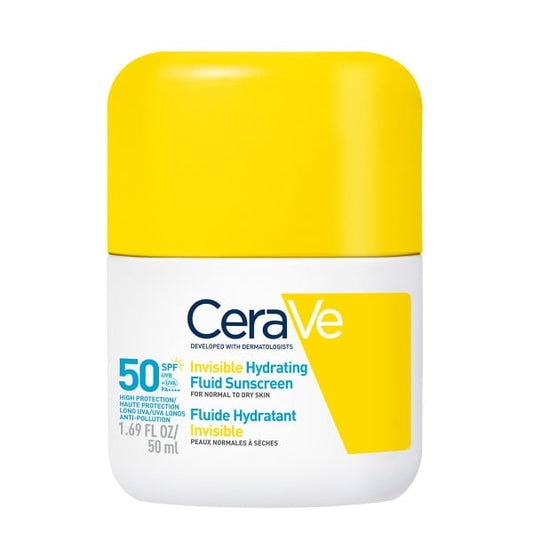 CeraVe Invisible Hydrating Fluid Sunscreen SPF50 50 ml