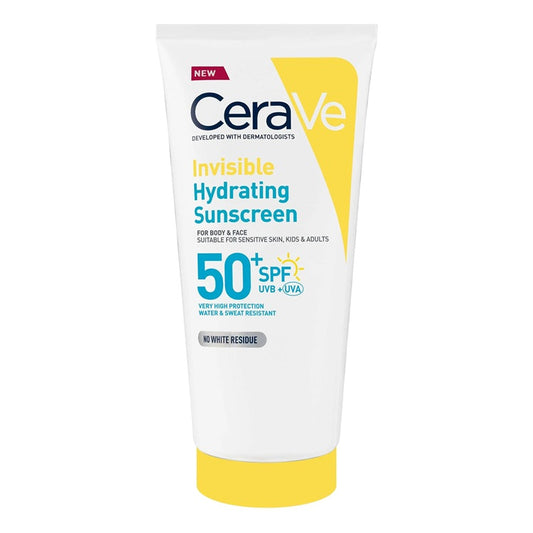CeraVe Invisible Hydrating Sunscreen Face & Body SP50+ 177 ml