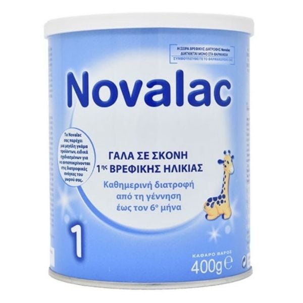 Novalac Βρεφικό Γάλα σε Σκόνη 400gr