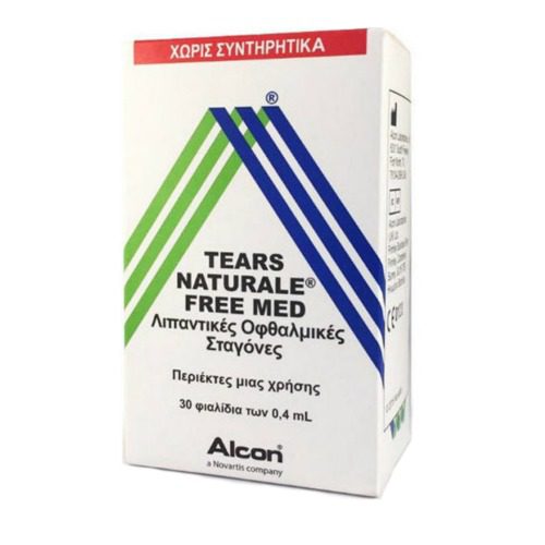 Alcon Tears Naturale Free Med 30x0.4ml - για Ξηροφθαλμία