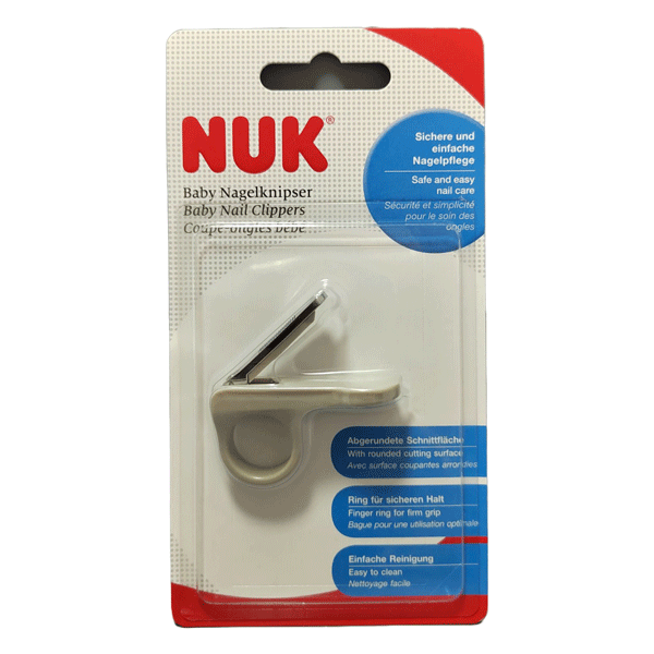 Nuk Βρεφικός Νυχοκόπτης Baby Nail Λευκό