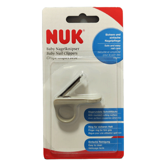 Nuk Βρεφικός Νυχοκόπτης Baby Nail Λευκό