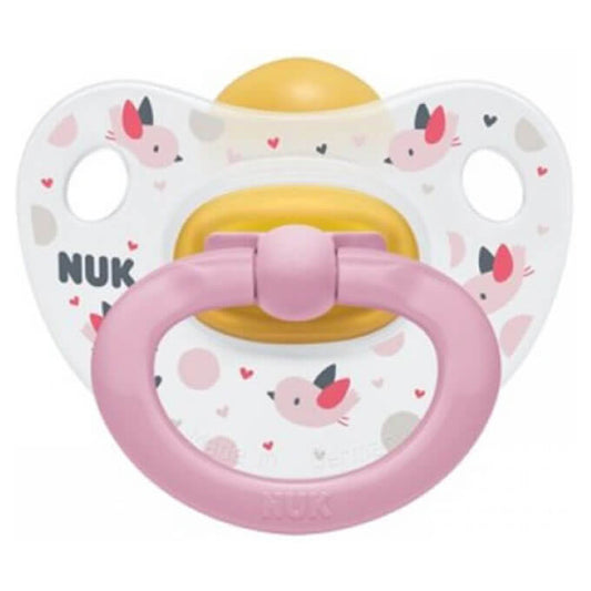 NUK ΠΙΠΙΛΑ LATEX N1 X1 0-6 HAPPY KIDS