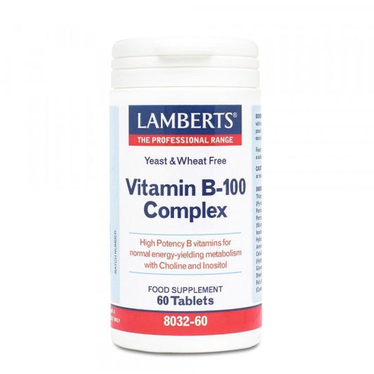 Lamberts Vitamin B-100 Complex - για Υγιές Νευρικό Σύστημα