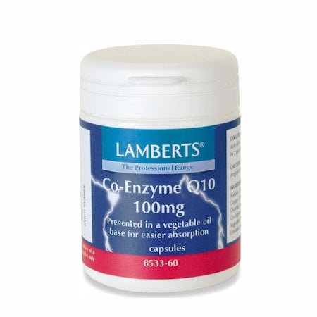 Lamberts Co-Enzyme Q10 100mg για Ενέργεια & Τόνωση