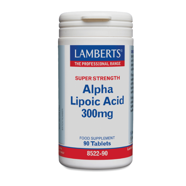 Lamberts Alpha Lipoic Acid 300mg 90tabs - Αντιοξειδωτικό,