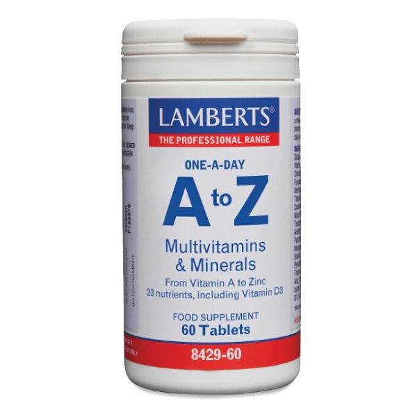 Lamberts A to Z Multivitamins & Minerals - για Ενέργεια και Τόνωση