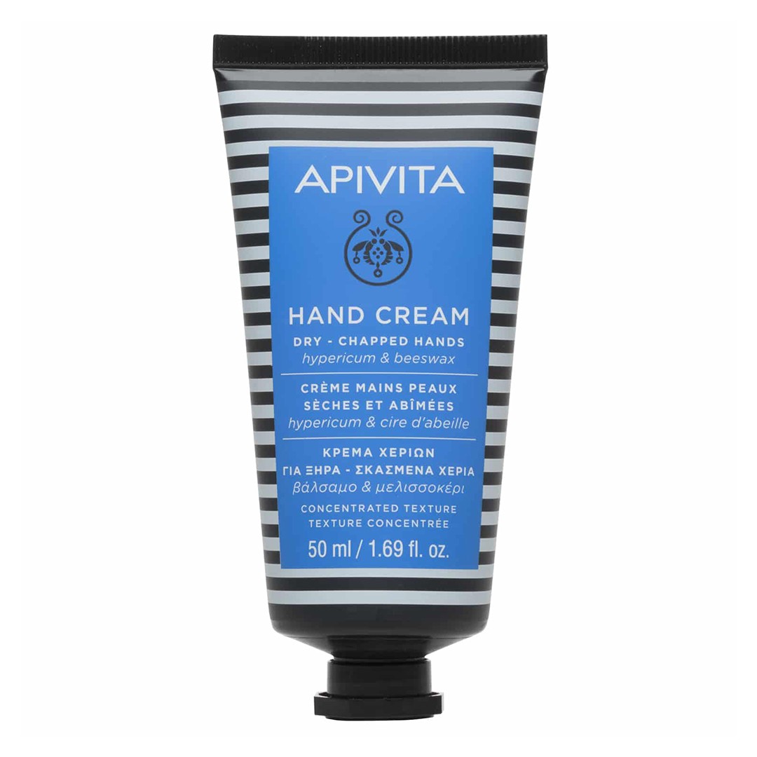 Apivita Hypericum & Beeswax 50ml Hand Cream - για Ξηρά Σκασμένα Χέρια