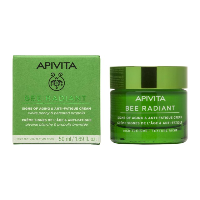 Apivita Bee Radiant Rich 50ml - Κρέμα Προσώπου Ημέρας